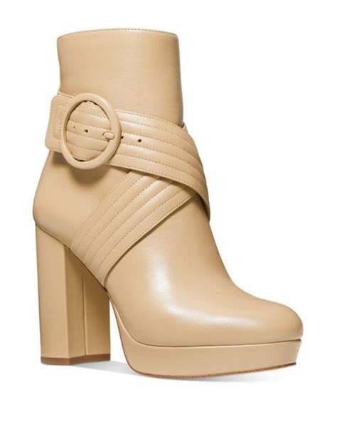 michael kors remi platform boots|MICHAEL Michael Kors Remi Booties .